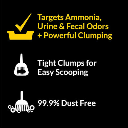 Purina  Clumping Cat Litter, Tidy Max 4 in 1 Strength Multi Cat Litter - 38 Lb. Box